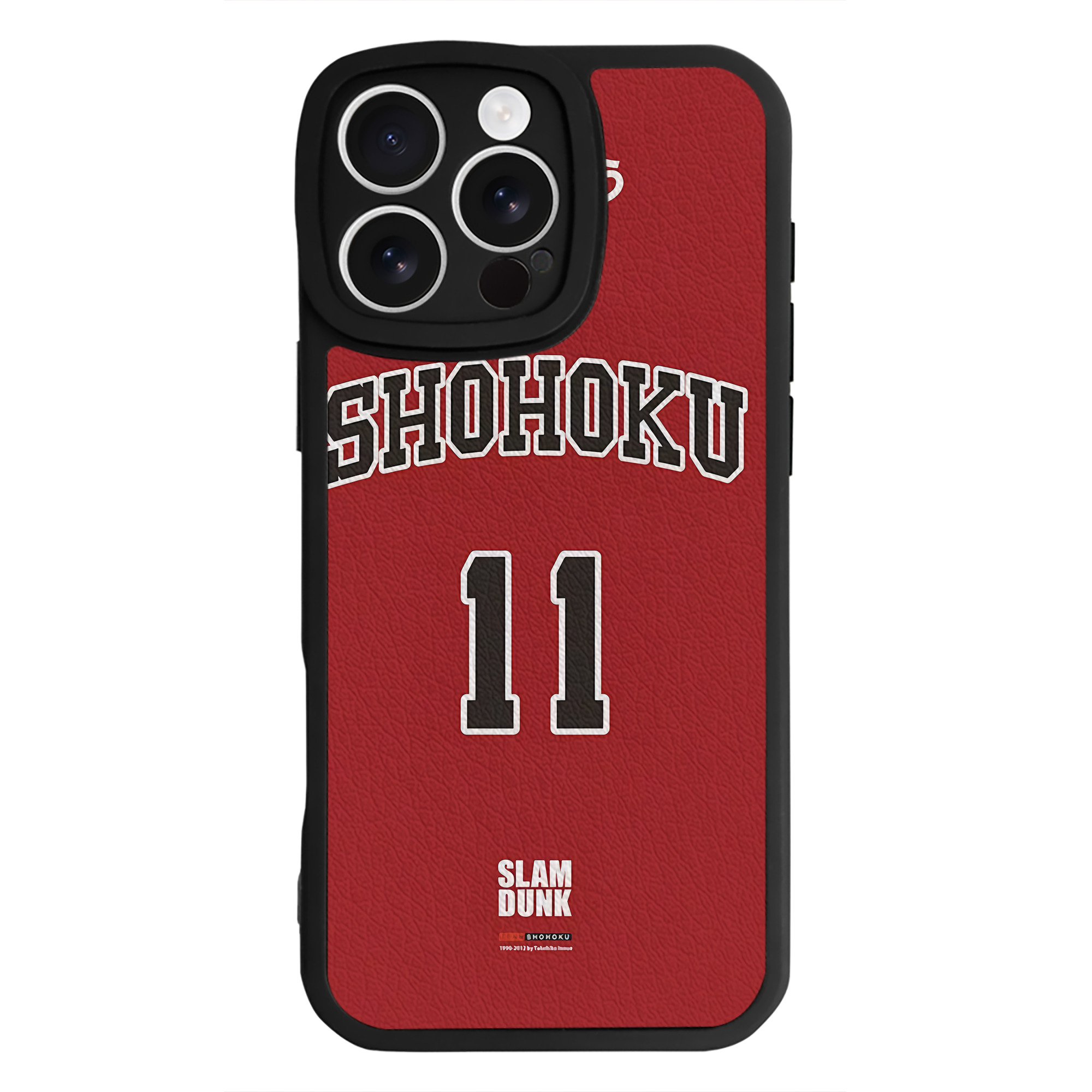 SLAM DUNK／スラムダンク 【iPhone 16シリーズ対応】シリコンスマホケース（レザー調） 材質：シリコン